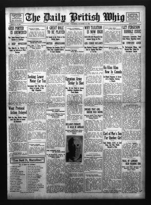 Daily British Whig (1850), 19 Nov 1924