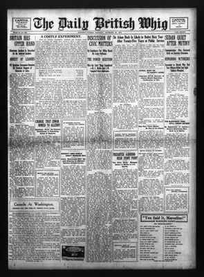 Daily British Whig (1850), 30 Nov 1924