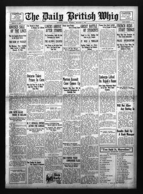 Daily British Whig (1850), 4 Dec 1924