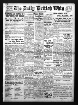 Daily British Whig (1850), 20 Dec 1924