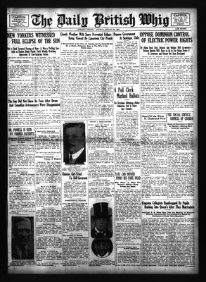 Daily British Whig (1850), 24 Jan 1925