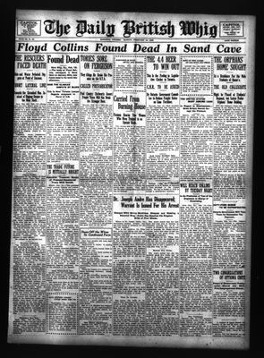 Daily British Whig (1850), 16 Feb 1925