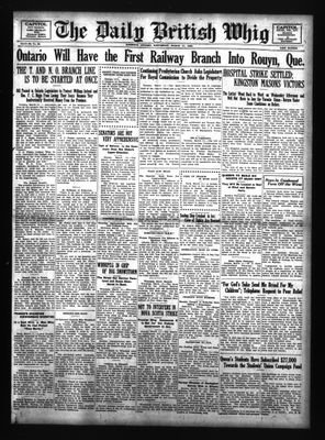 Daily British Whig (1850), 11 Mar 1925