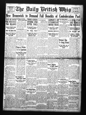 Daily British Whig (1850), 30 Apr 1925