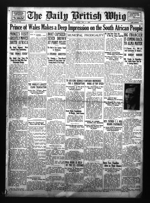 Daily British Whig (1850), 4 May 1925