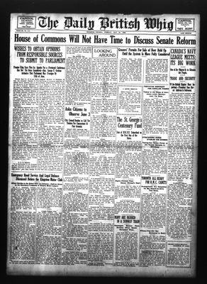 Daily British Whig (1850), 19 May 1925