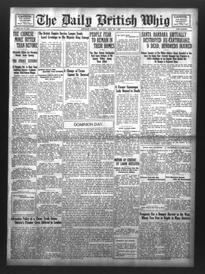 Daily British Whig (1850), 30 Jun 1925