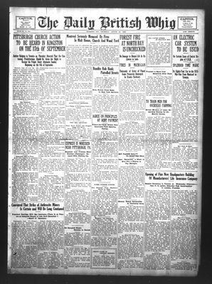 Daily British Whig (1850), 27 Aug 1925