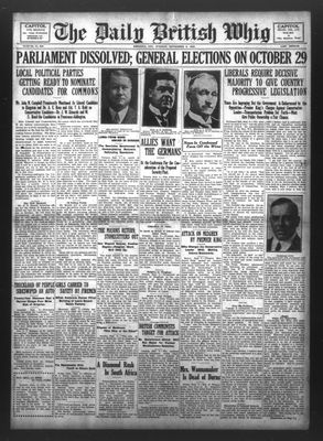 Daily British Whig (1850), 8 Sep 1925