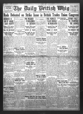 Daily British Whig (1850), 10 Sep 1925