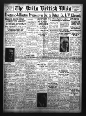 Daily British Whig (1850), 28 Sep 1925