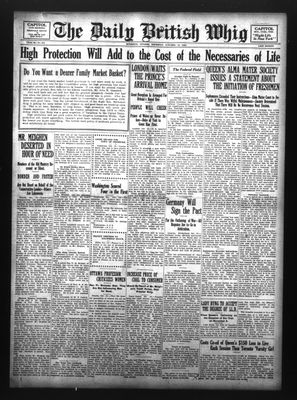 Daily British Whig (1850), 15 Oct 1925