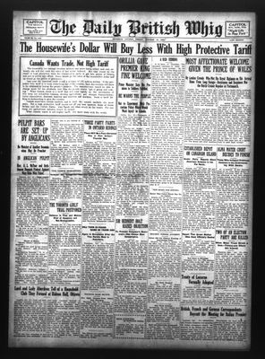 Daily British Whig (1850), 16 Oct 1925