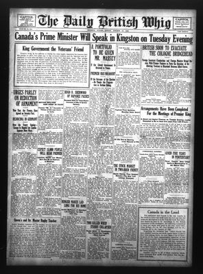 Daily British Whig (1850), 19 Oct 1925