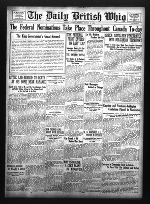 Daily British Whig (1850), 22 Oct 1925