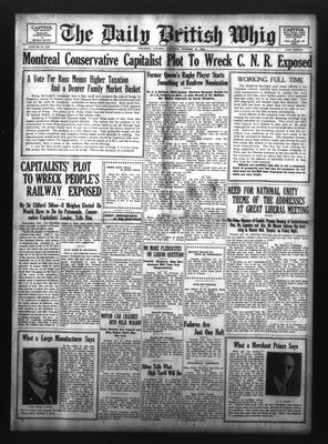 Daily British Whig (1850), 24 Oct 1925