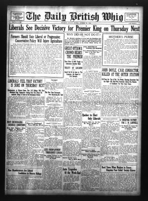 Daily British Whig (1850), 26 Oct 1925