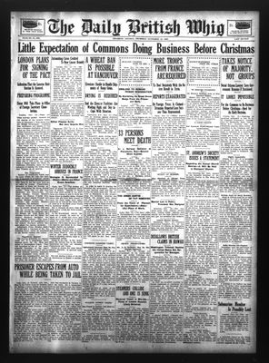 Daily British Whig (1850), 12 Nov 1925