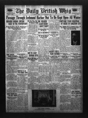 Daily British Whig (1850), 19 Dec 1925