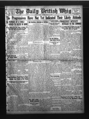 Daily British Whig (1850), 12 Jan 1926