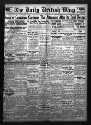 Daily British Whig (1850), 15 Mar 1926