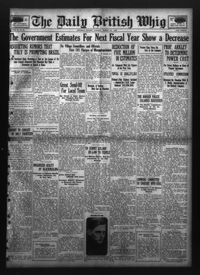 Daily British Whig (1850), 16 Mar 1926