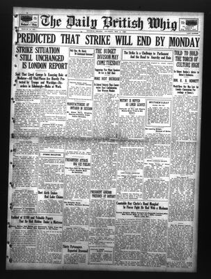 Daily British Whig (1850), 6 May 1926