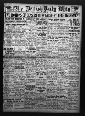 Daily British Whig (1850), 22 Jun 1926