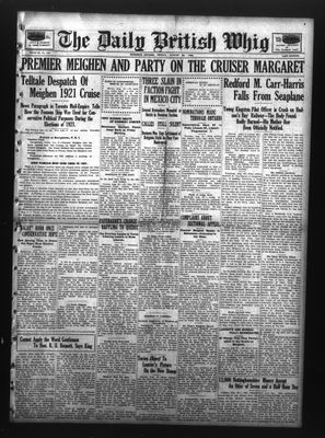 Daily British Whig (1850), 20 Aug 1926