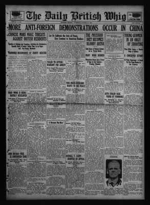 Daily British Whig (1850), 13 Oct 1926