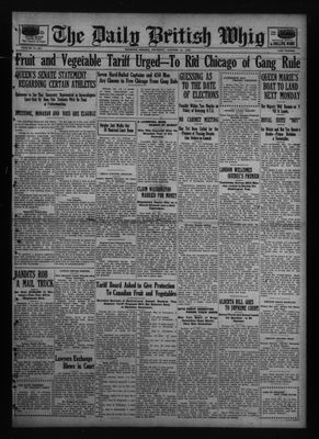 Daily British Whig (1850), 14 Oct 1926