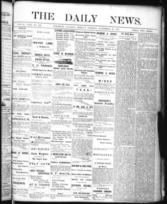 Kingston News (1868), 29 Sep 1873