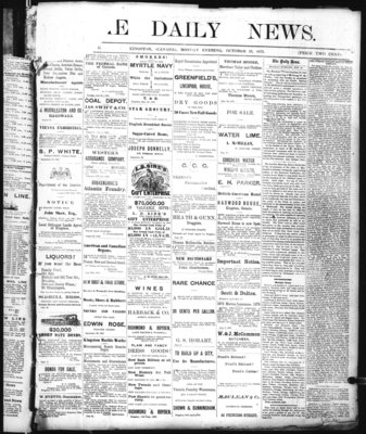 Kingston News (1868), 13 Oct 1873