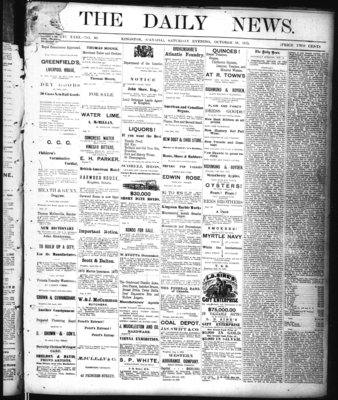 Kingston News (1868), 18 Oct 1873