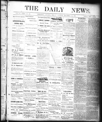 Kingston News (1868), 14 Nov 1873