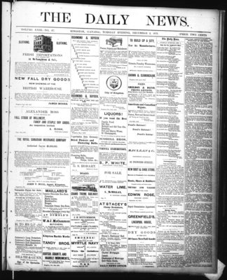 Kingston News (1868), 2 Dec 1873