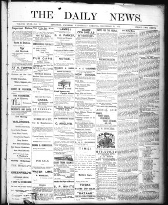 Kingston News (1868), 31 Dec 1873