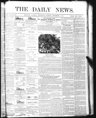 Kingston News (1868), 6 Sep 1871