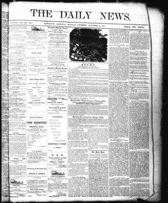 Kingston News (1868), 2 Oct 1871