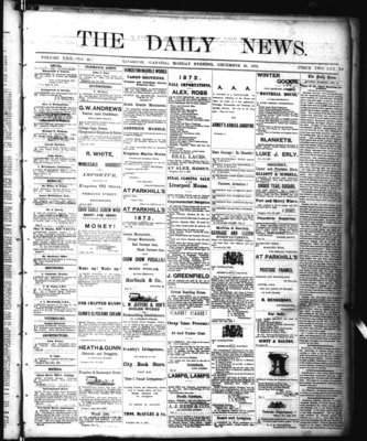 Kingston News (1868), 16 Dec 1872