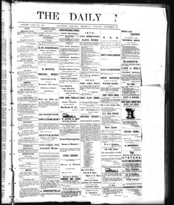 Kingston News (1868), 19 Dec 1872