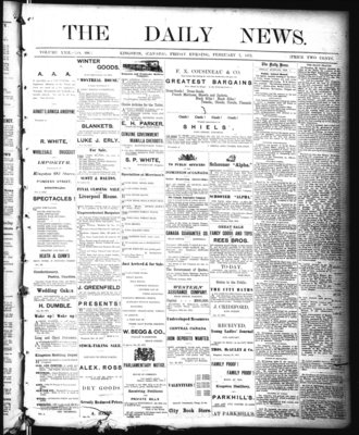 Kingston News (1868), 7 Feb 1873