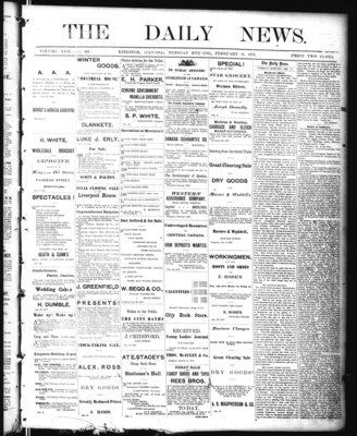 Kingston News (1868), 11 Feb 1873