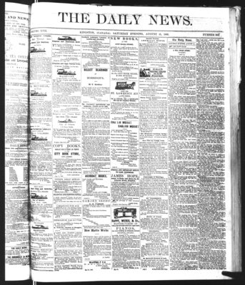 Kingston News (1868), 15 Aug 1868