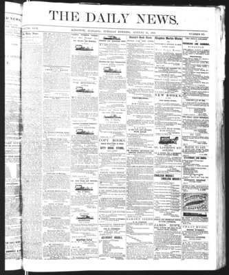 Kingston News (1868), 25 Aug 1868