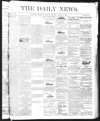 Kingston News (1868), 31 Aug 1868