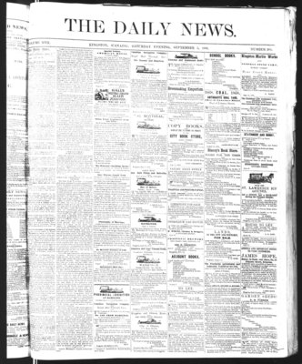 Kingston News (1868), 5 Sep 1868