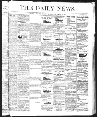 Kingston News (1868), 7 Sep 1868