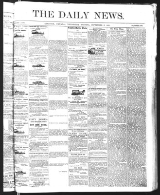 Kingston News (1868), 9 Sep 1868