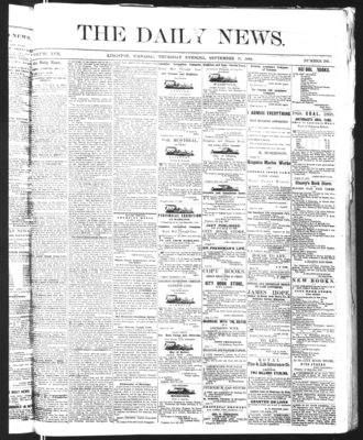 Kingston News (1868), 17 Sep 1868